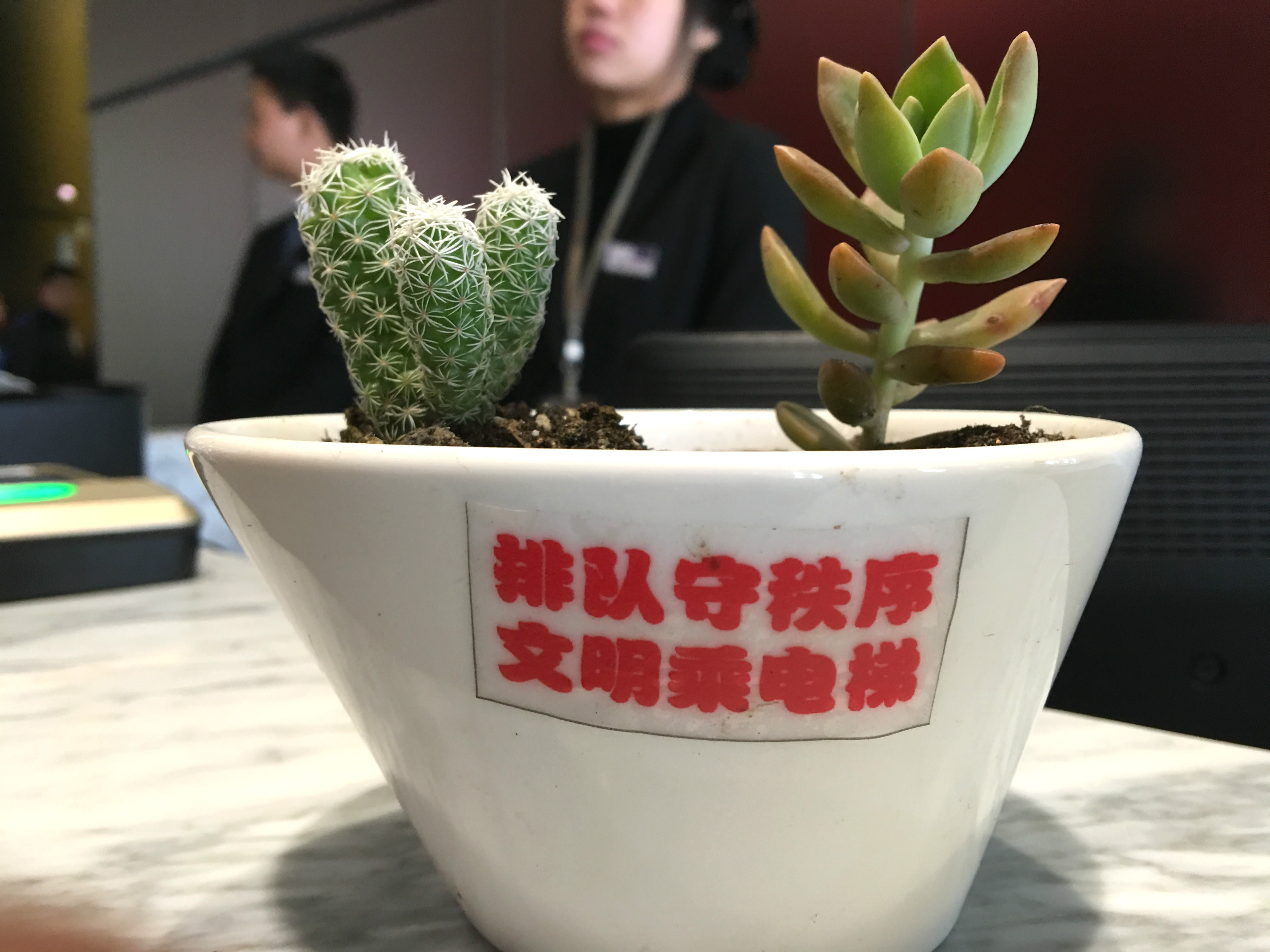濱江寫(xiě)字樓開(kāi)展“排隊(duì)守秩序，文明乘電梯”活動(dòng)